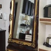 آینه و میز|بوفه، ویترین، کنسول|محمدیه-قزوین, |دیوار