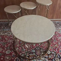 میز عسلی با میز وسط