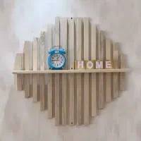 دیواری طرح چوبی