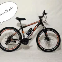 دوچرخه سایز 26 کمکدار،ترمز دیسک،صفر
