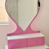 میز آینه درحد نو|تخت و سرویس خواب|گرمسار, |دیوار