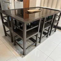 میز نهار خوری شش نفره کمجا