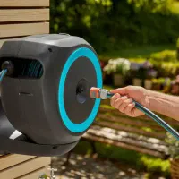 شلنگ جمع کن دیواری گاردنا آلمان ۲۰ متری|ابزارآلات|رشت, حاجی آباد|دیوار