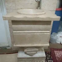 روشویی تمام سنگ زیبا