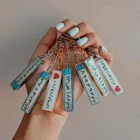 گردنبند و جاسوییچی پلاک رزینی هدیه روز مرد