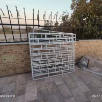 نرده آهنی نو و رنگ شده