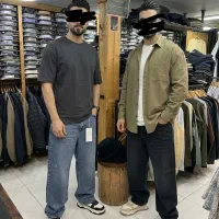شلوار لی فول بگ و نیم بگ ،پارچه خارجی