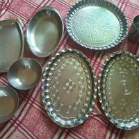 مقداری ظرف استیل نونو