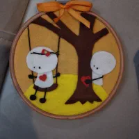 تابلو و چُرتکه و عینک