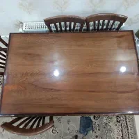 میز ناهار خوری چوب گردو