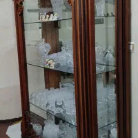 بوفه ، کار چوب ، منبت کاری شده|بوفه، ویترین، کنسول|گرگان, |دیوار