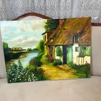 تابلو رنگ روغن برجسته