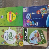 کتاب کمک آموزشی چهارم گام به گام کلیه دروس کلاغ|کتاب و مجله آموزشی|مشکیندشت, |دیوار