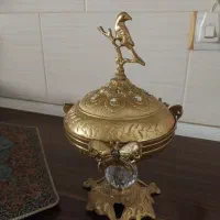 میوه خوری و شکلات خوری برنز سنگین وزن و مسی|ظروف سرو و پذیرایی|مراغه, |دیوار