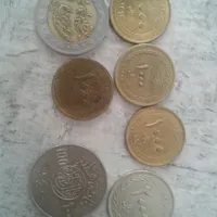 سکه ایرانی وعربی