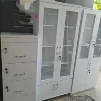 کتابخانه با درب و شبکه ای/استند/شلف|کتابخانه، شلف، قفسههای دیواری|سنندج, |دیوار