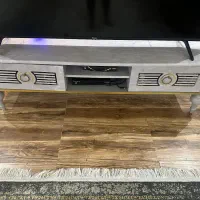 میز تلویزیون به همراه میز پذیرایی و ۳عدد عسلی