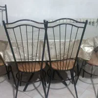 میز ناهار خوری شیشه ای