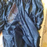 پرده تور سورمه ای|پرده، رانر، رومیزی|تهران, اوقاف|دیوار