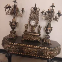 شمعدان و ساعت