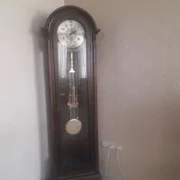 ساعت ایستاده چوبی