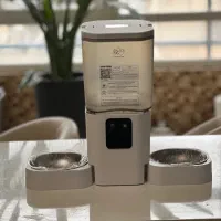 ظرف غذا هوشمند اتوماتیک سگ و گربه ، دو‌کاسه