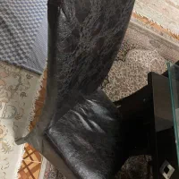 میز ناهار خوری ۶نفره با صندلی چرم|میز و صندلی غذاخوری|قم, بلوار امین و ساحلی|دیوار