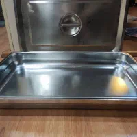 ۴ تا صفحه چدن گریل برگر پز و سینی و ۲ تا بن ماری|ظروف پخت‌وپز|گرگان, |دیوار