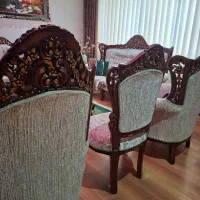مبل سلطنتی چوب گردو|مبلمان خانگی و میز عسلی|فردیس, فردیس|دیوار