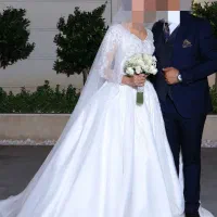 لباس عروسی سایز 38تا40