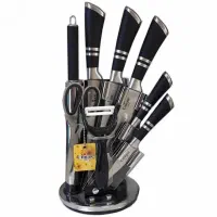 سرویس چاقوی آشپزخانه 9 پارچه برند یونیک