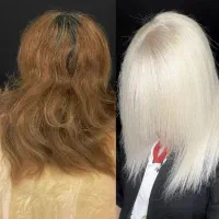 رنگ و لایت حرفه ایی ،کراتین و احیای مو