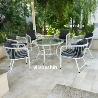 میز باغی صندلی باغی zagrosچهارنفره و شش نفره