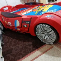تخت کودک و نوجوان طرح ماشین|تخت و سرویس خواب|شهریار, یوسف آباد صیرفی|دیوار