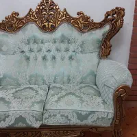 مبل ۷نفره سلطنتی در حد نو|مبلمان خانگی و میز عسلی|لاهیجان, گلستان|دیوار