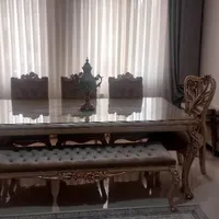 مبل ومیز ناهار خوری بهمراه بوفه|مبلمان خانگی و میز عسلی|تهران, دانشگاه علم و صنعت|دیوار