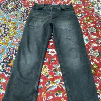 شلوار لی مردانه نیم بگ