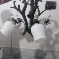 لوستر آویز پذیرایی پنچ شعله