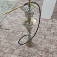 قلیان سوپاپی تنه برنج اصلی|کلکسیون و سرگرمی|امیدیه, |دیوار