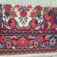 2عدد فرش دستبافت نقشه گل و گلدان