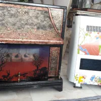 بخاری گازی طرح شومینه وکودک درحدنو شهرک معلم