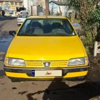 پژو ۴۰۵  تاکسی مدل ۹۵ دوگانه فابریک