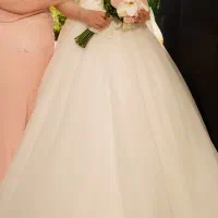 لباس عروسی مدل اروپایی دوخت مزون هستی