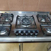 گازرومیزی استیل کن ایتالیایی تمیز|اجاق گاز و لوازم برقی پخت‌وپز|اصفهان, قائمیه|دیوار