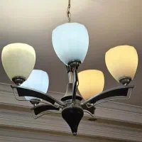 لوستر ۵ شاخه|لوستر و چراغ آویز|گرگان, |دیوار