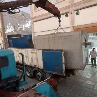 جرثقیل کفی ۱۰ تن و ۳تن ریز تا بزرگ جابجایی حمل نقل|خدمات حمل و نقل|شیراز, لشکری|دیوار