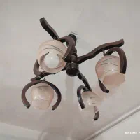 لوستر چوبی|لوستر و چراغ آویز|گرگان, |دیوار