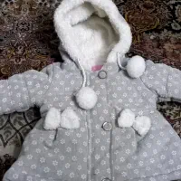کاپشن دخترانه 1/3سا، حوله تن پوش ودور پیچ