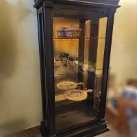 ویترین بوفه چوبی