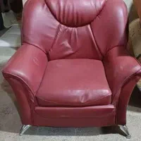 مبل چرم|مبلمان خانگی و میز عسلی|کرج, برغان|دیوار